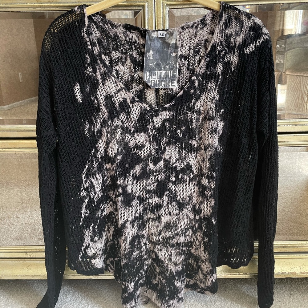 Young Fabulous & Broke Knit Hi Low Sweater